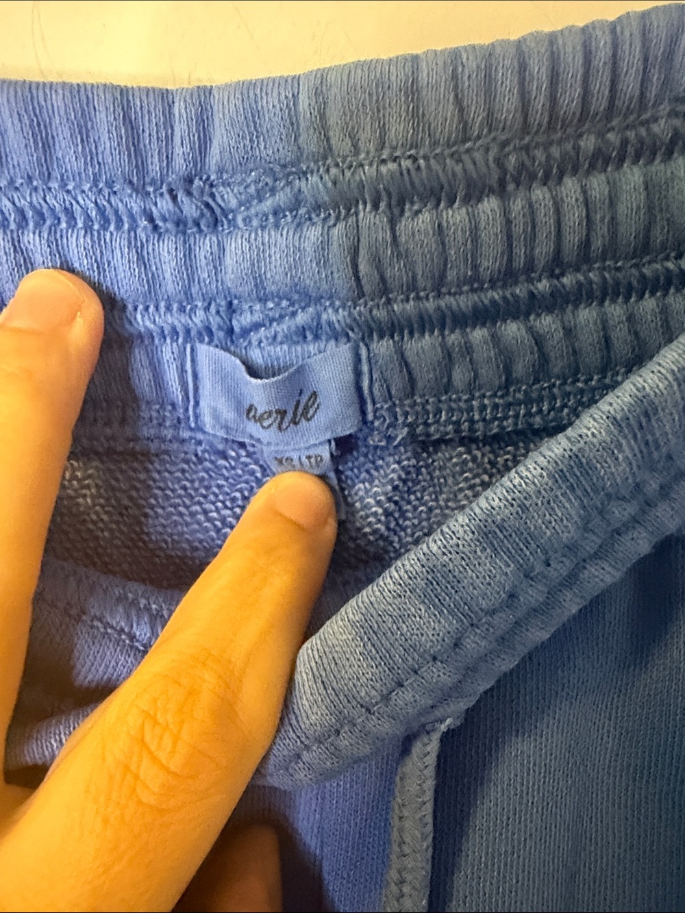 aerie Royal Blue Drawstring Joggers - Picture 2 of 4